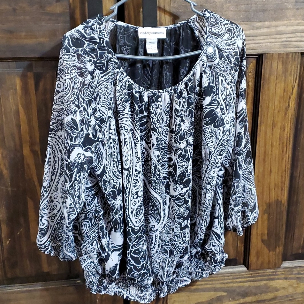 Cathy Daniels blouse.
